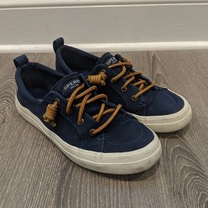 Sperry Crest Vibe navy sneakers size 6